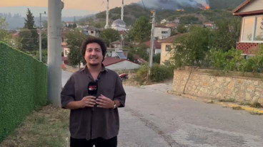 Karamürsel'de yangına müdahale sürüyor!