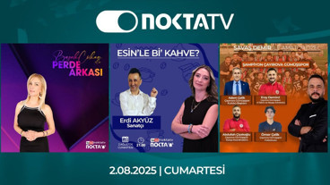 Nokta TV Canlı Yayını | 02 Ağustos 2025 | Cumartesi | #CanlıYayın