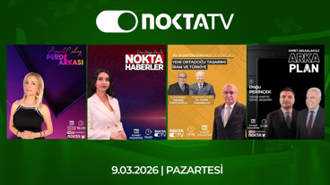 Nokta TV Canlı Yayını | 9 Mart 2026 | Pazartesi | #CanlıYayın