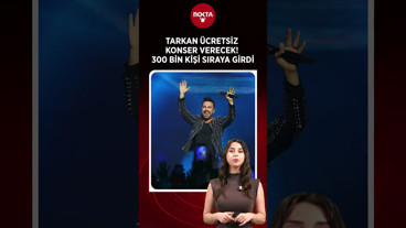 Tarkan Ücretsiz Konser Verecek! 300 Bin Kişi Sıraya Girdi