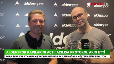 Aldenspor Kapılarını Açtı. Açılışa Protokol Akın Etti!