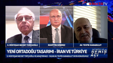 Yeni Ortadoğı Tasarımı - İran ve Türkiye | E. Müsteşar Necdet Topçuoğlu ve Av. Tevfik Karabulut