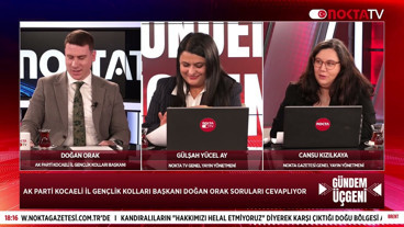 AK Parti Kocaeli İl Gençlik Kolları Başkanı Doğan Orak | Gündem Üçgeni | 12.05.2026