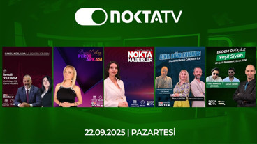 Nokta TV Canlı Yayını | 22 Eylül 2025 | Pazartesi | #CanlıYayın