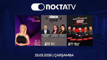 Nokta TV Canlı Yayını | 25 Mart 2026 | Çarşamba | #CanlıYayın