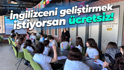 Başiskele’de ücretsiz İngilizce eğitimi mutlu ediyor! Akın akın ziyaret ediyorlar
