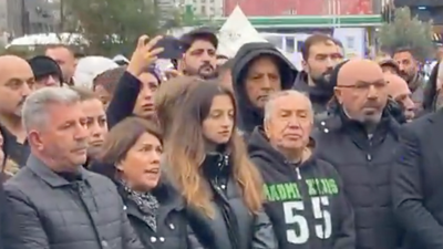 Esenyurt'taki 10 Kasım törenine protesto damga vurdu