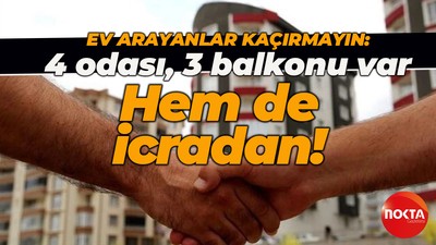 İzmit'te icradan satılık daire! Fiyat belli oldu