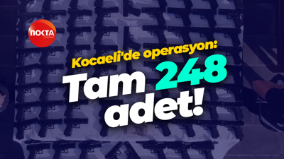 Kocaeli'de operasyon: Tam 248 adet tabanca ele geçirildi!