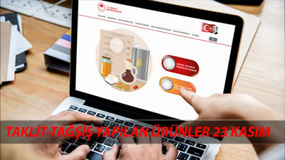 Tarım ve Orman Bakanlığı Taklit Tağşiş Yapılan Ürünler Listesi 23 Kasım 2024
