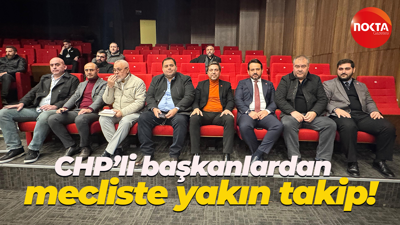 CHP’li başkanlardan mecliste yakın takip!