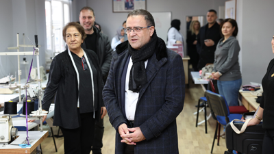 Sertif Gökçe'den DER-MEK kursiyerlerine tam destek