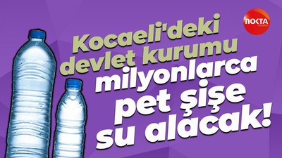 TÜBİTAK Kocaeli milyonlarca pet şişe su alacak! İhale tarihi ve yeri belli oldu