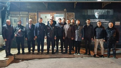 Köksal Şakar ve ekibi yeni yılı sahada karşıladı
