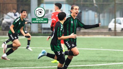 Berabere sona eren Kocaelispor - Pendikspor U-14 maçının fotoğrafları