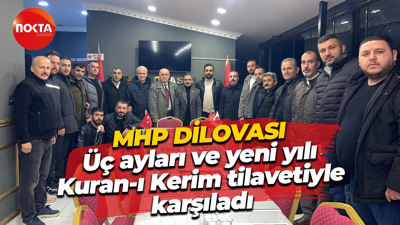MHP Dİlovası, üç ayları ve yeni yılı Kuran-ı Kerim tilavetiyle karşıladı