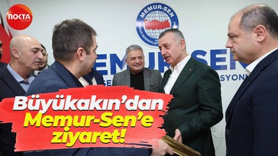 Tarih Büyükakın’dan Memur-Sen Kocaeli Şubesi’ne ziyaret