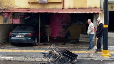 Sivas’ta yanan araçta kundaklama şüphesi