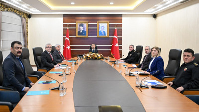 Asayiş Toplantısı Vali İlhami Aktaş Başkanlığında yapıldı