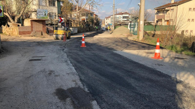 Kocaeli Büyükşehir Belediyesi'nden Gebze Cumaköy’de yol onarımı