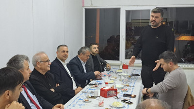 Kandıralılar Derneği, İbrahim Yılmaz'a misafir oldu