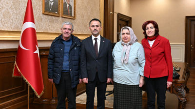 Vali Aktaş, şehidimiz Alper Al’ın ailesini ağırladı