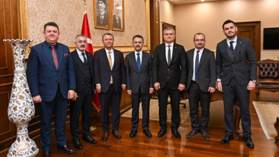 1-7 Mart muhasebe haftası nedeniyle Vali İlhami Aktaş’a ziyaret