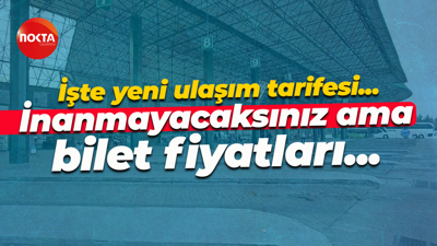 İşte yeni ulaşım tarifesi... İnanmayacaksınız ama bilet fiyatları düştü!