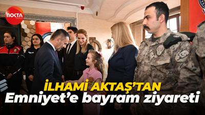 İlhami Aktaş'tan Kocaeli İl Emniyet Müdürlüğü'ne bayram ziyareti