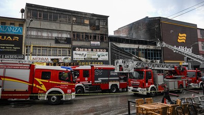 Mobilya atölyesinde korkutan yangın!