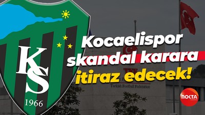 Kocaelispor skandal karara itiraz edecek!