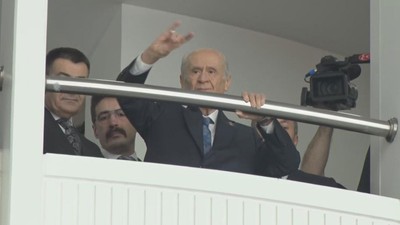 Devlet Bahçeli, genel merkezde çalışmalara başladı