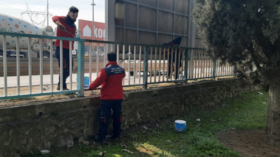 Kocaeli Büyükşehir Belediyesi'nden D-100 Karayolu'nda bakım çalışması!