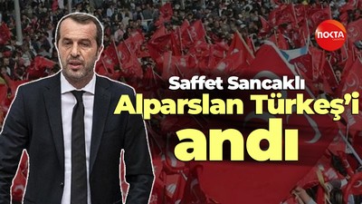 Saffet Sancaklı, Alparslan Türkeş’i andı