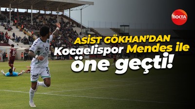 Kocaelispor Mendes ile öne geçti!