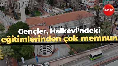 Gençler, Halkevi’ndeki eğitimlerinden çok memnun