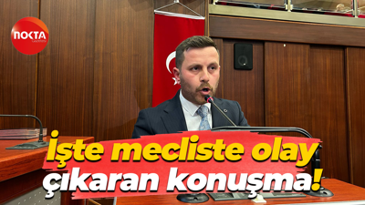 İşte mecliste olay çıkaran konuşma!