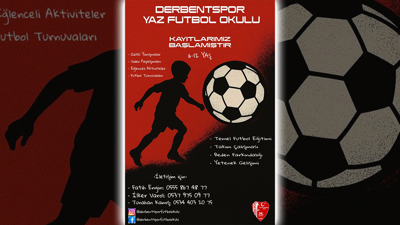 Derbentspor geleceğin yıldızlarını arıyor