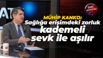 Mühip Kanko: Sağlığa erişimdeki zorluk kademeli sevk ile aşılır