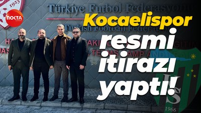 Kocaelispor resmi itirazı yaptı!