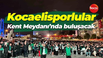 Kocaelisporlular Kent Meydanı’nda buluşacak