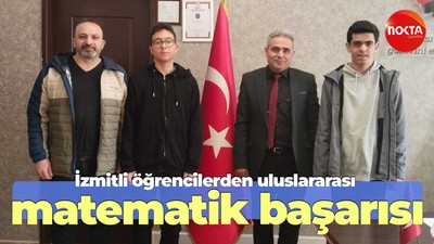 İzmitli öğrencilerden uluslararası matematik başarısı