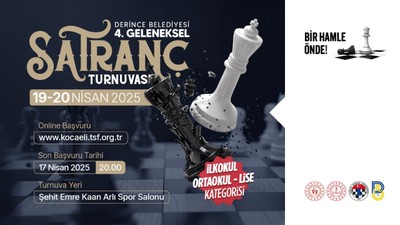 Derince’deki satranç heyecanı için geri sayım devam ediyor