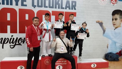 Körfezli iki küçük karateci Balkan Şampiyonası vizesi aldı
