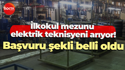 Kartepe’de faaliyet gösteren şirket elektrik teknisyeni arıyor! Şartlar belli oldu