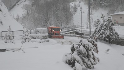 Bolu Dağı beyaza büründü