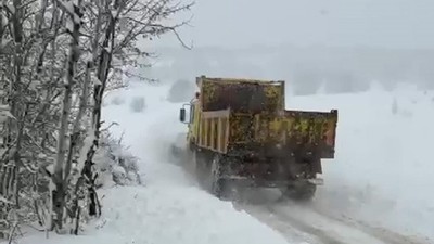 Karabük'te 35 köy yolu ulaşıma kapandı