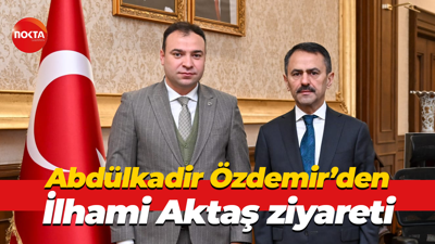 Kocaeli Ülkü Ocakları Başkanı Abdülkadir Özdemir'den Vali İlhami Aktaş'a ziyaret