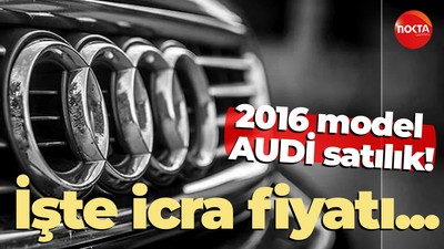 Gebze’de bu kez icradan otomatik AUDİ var! İşte fiyatı