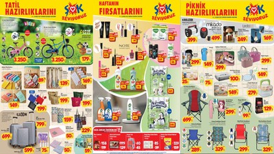 ŞOK Aktüel Ürünler Kataloğu 16 Nisan Çarşamba | ŞOK'ta Bu Hafta Valiz, Seyahat Seti, Piknik Seti Var